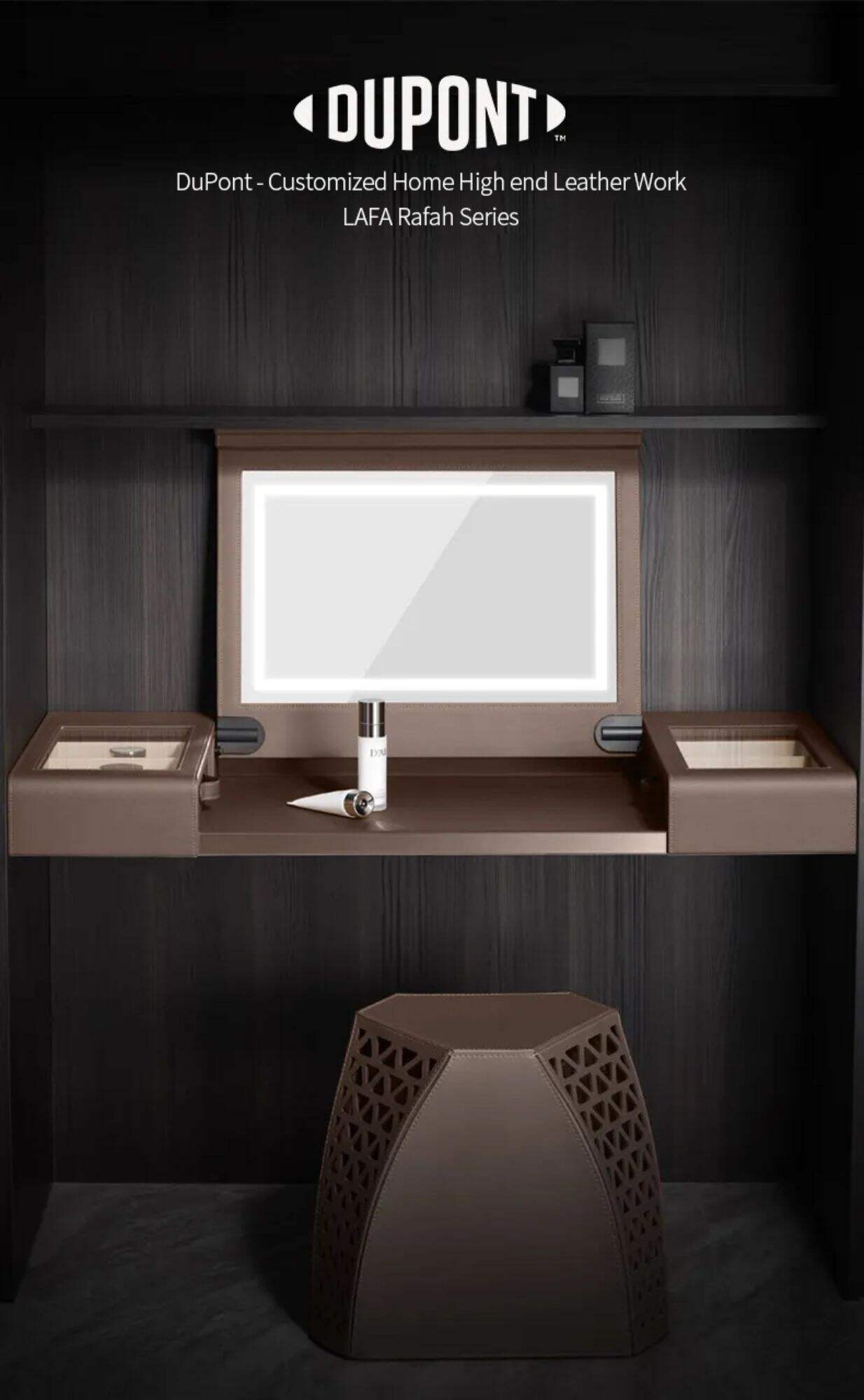 Today's Recommendation | DuPont Lafa Series - Full Skin Luminescent Mirror Makeup Table