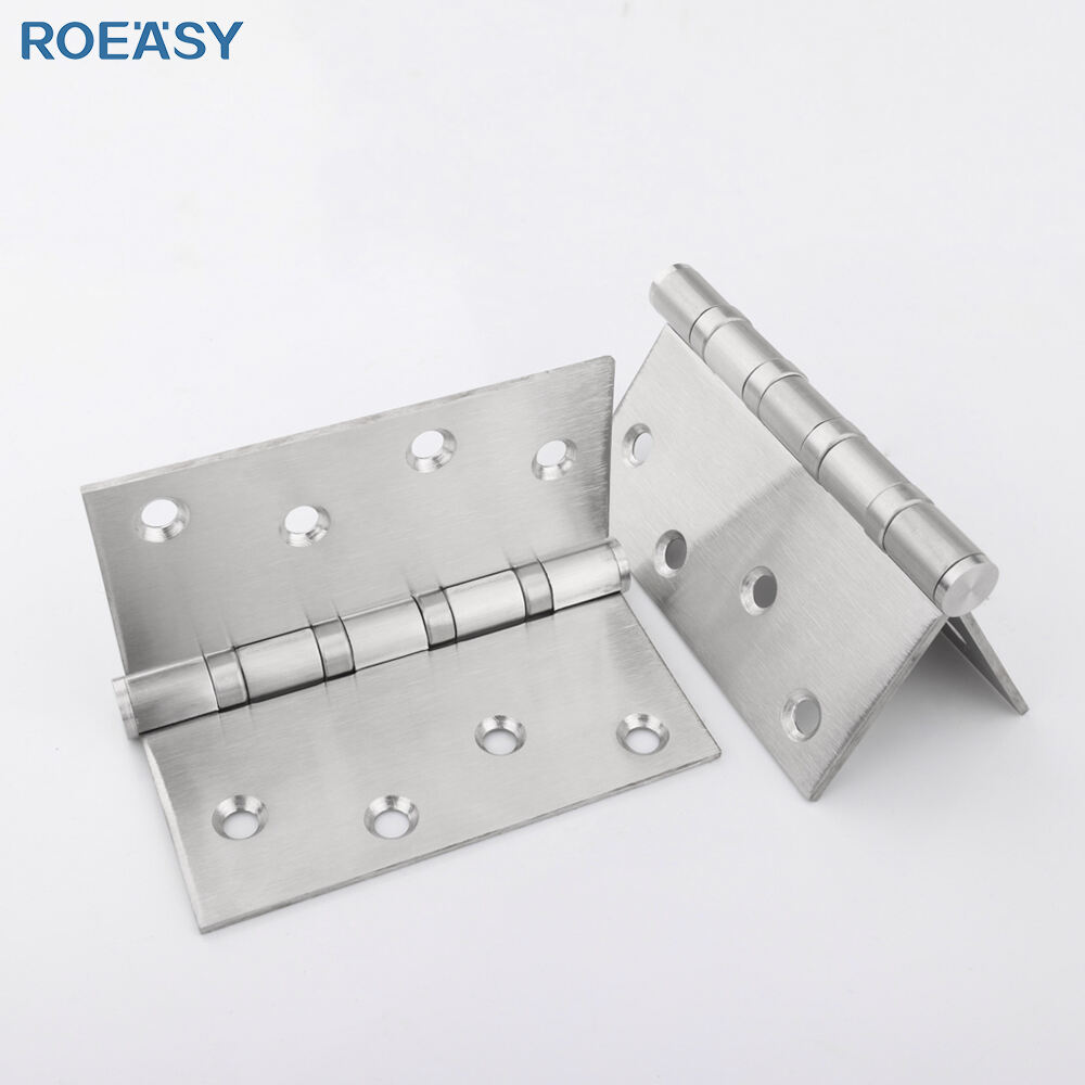 ROEASY F4425-2BB-SS ملحقات أجهزة البناء مفصل باب معدني مفصل باب من الفولاذ المقاوم للصدأ عالي الجودة