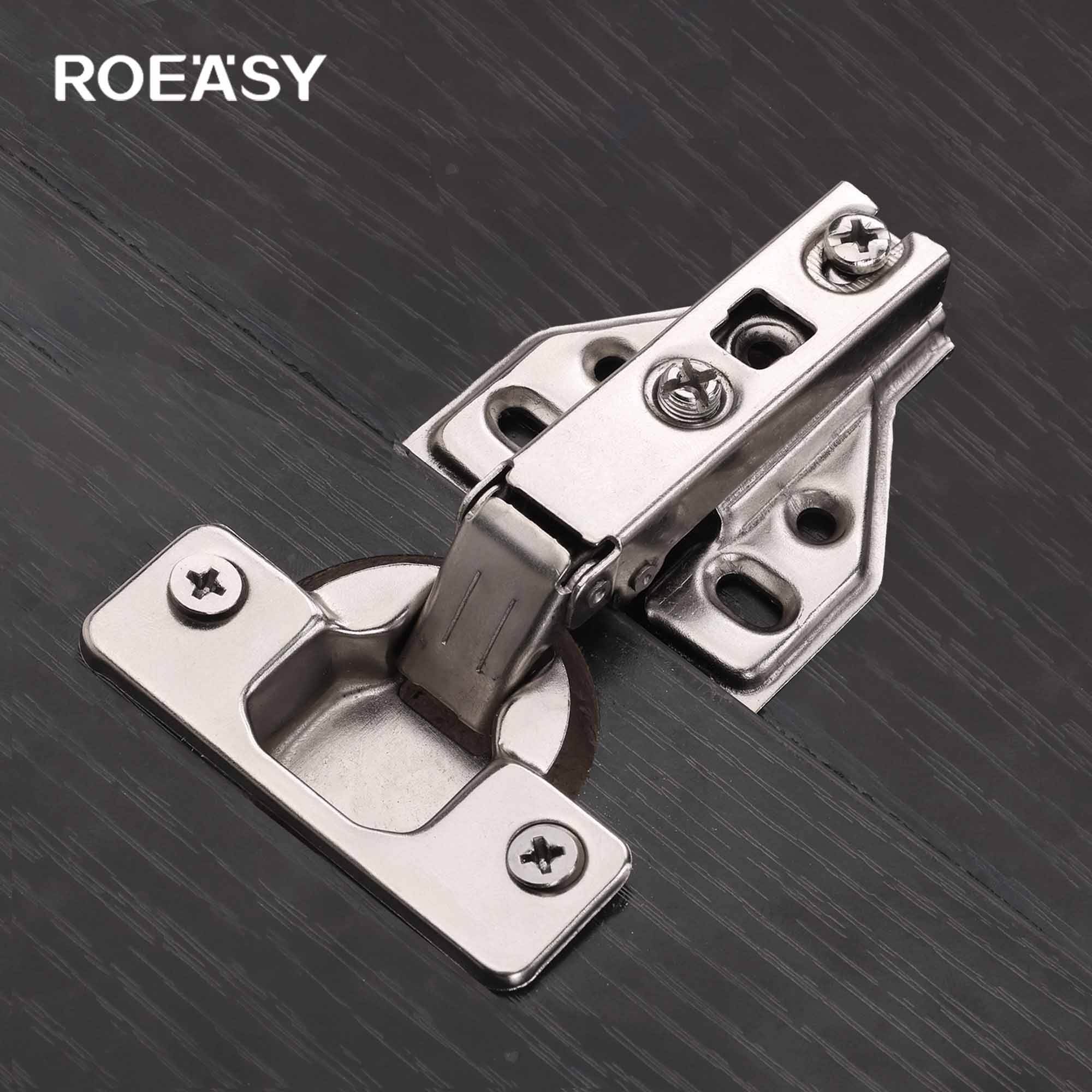 Roeasy CH-261P 35 mm Cup 110 degree cold-rolled steel slide-on two way cabinet hinge