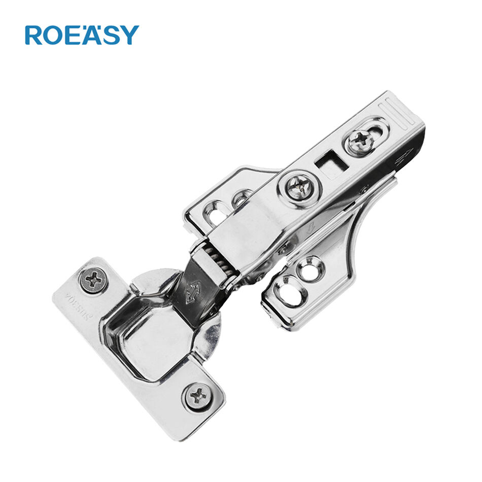 Roeasy CH-293PWSS304 35mm tasse en acier inoxydable clip à fermeture douce sur charnière d'armoire
