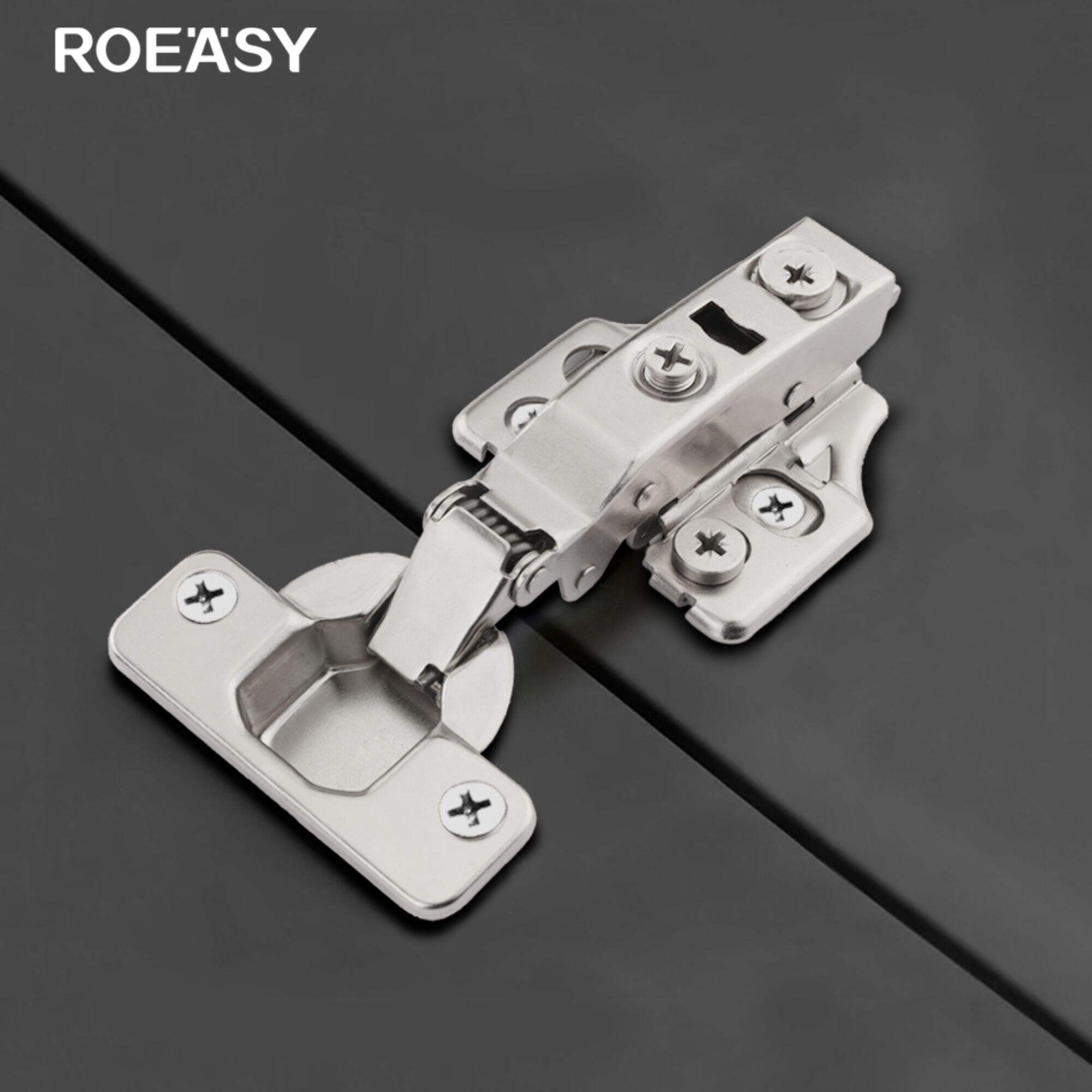 Roeasy CH-293C-3D-F Dobradiça 35D de 3 mm com clipe para dobradiça hidráulica de fechamento suave