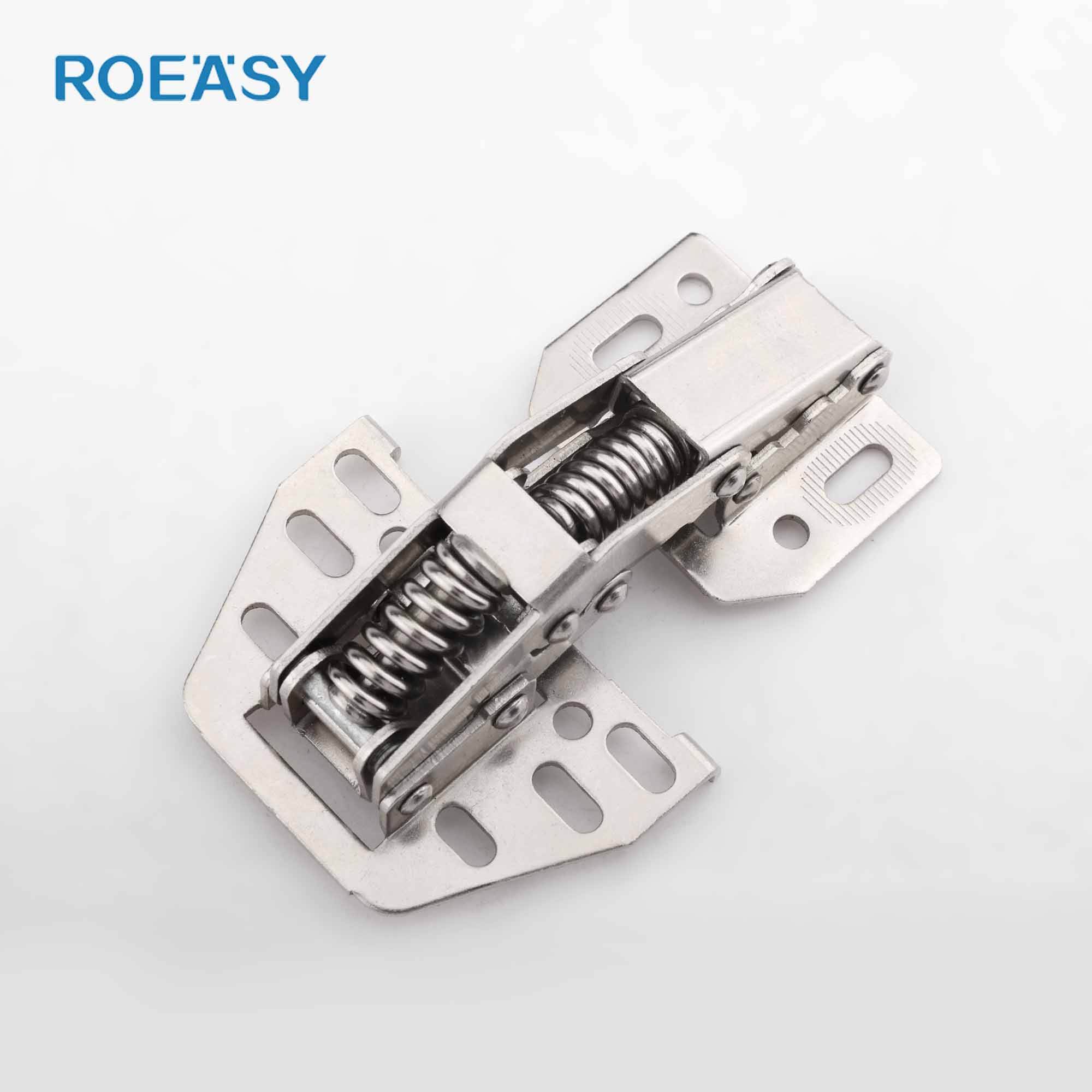 Roeasy FH-004 frontissa de molla de tancament suau inseparable de tipus cargol de 90 graus