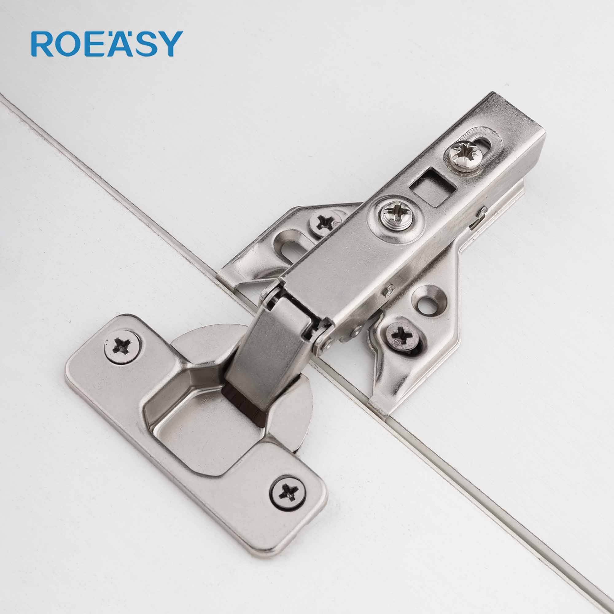Roeasy CH-293BP 35mm cup 95 degree clip-on soft close cabinet hinge