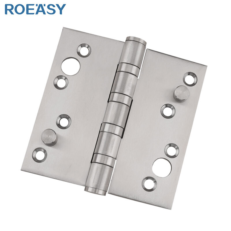 ROEASY 4430-AT-304-SS stainless steel ball bearing double pin burglarproof door hinges