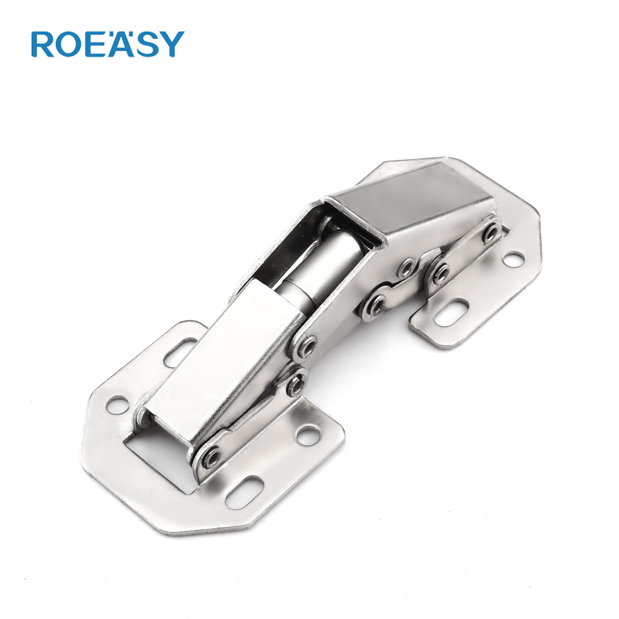 Roeasy FH-002 Screw-in Type 4 inch 90 degree frog shaped spring cabinet hinge