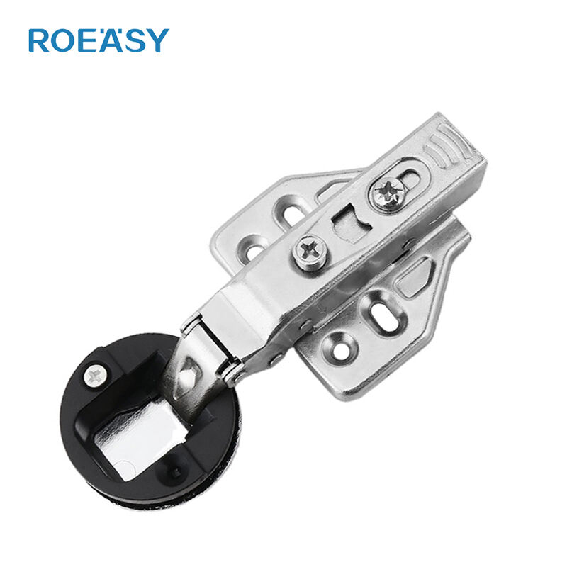 Roeasy CH-593A-3D 35mm Cup 105 Degree 3D Cabinet Glass Cabinet Door Hinges