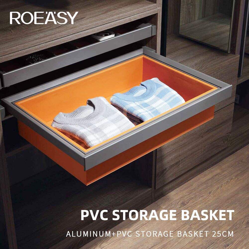 ROEASY R8006C-R8007C Wardrobe Accessories clothes Storage Drawer Decorative Basket Storage