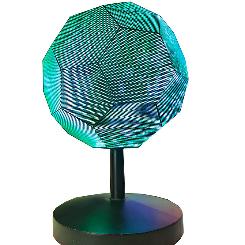 Customized 30cm LED spherical screen shaped display