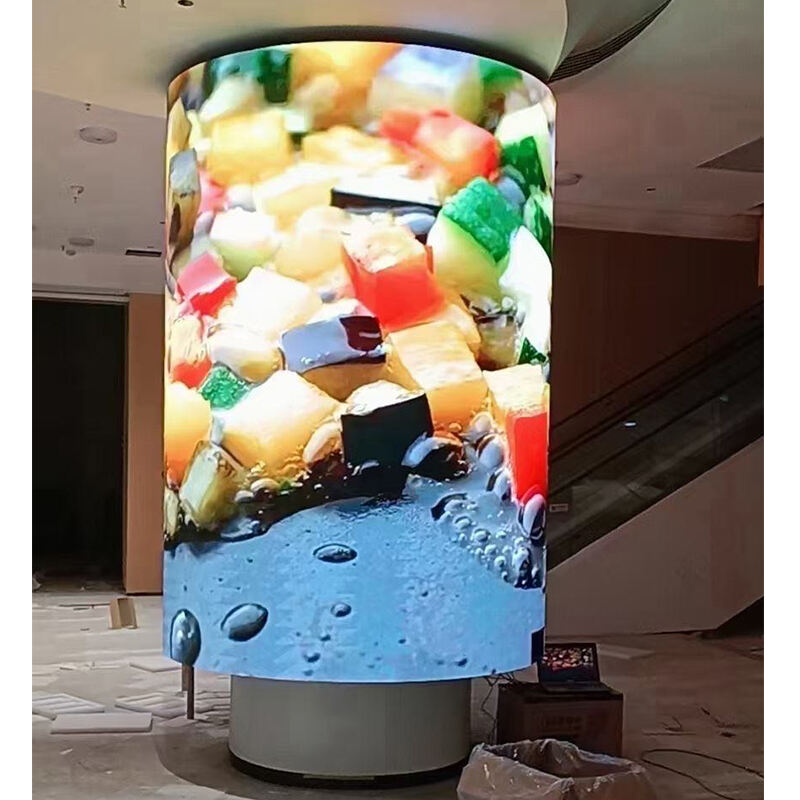 Indoor Curved Flexible Round Led Screen Display