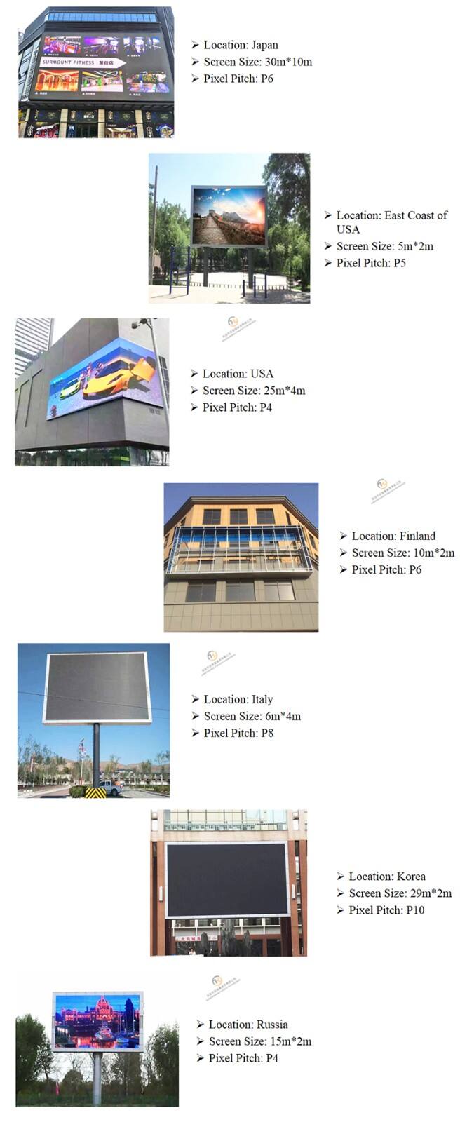 Billboard Sign Board Signage Advertising Screen factory