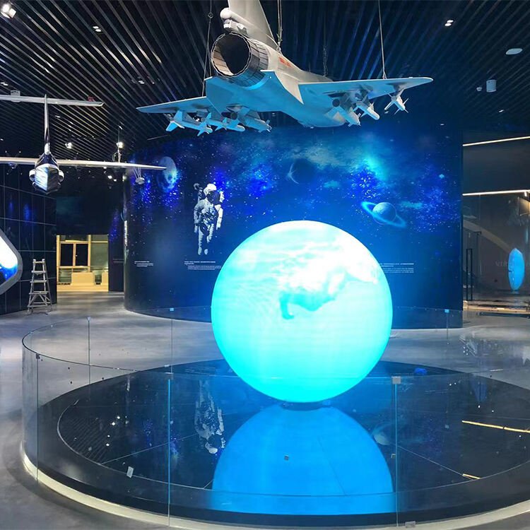 Spherical LED Display Flexible Sphere Shaped Custom Globe Diameter LED Ball Screen Manufacturer