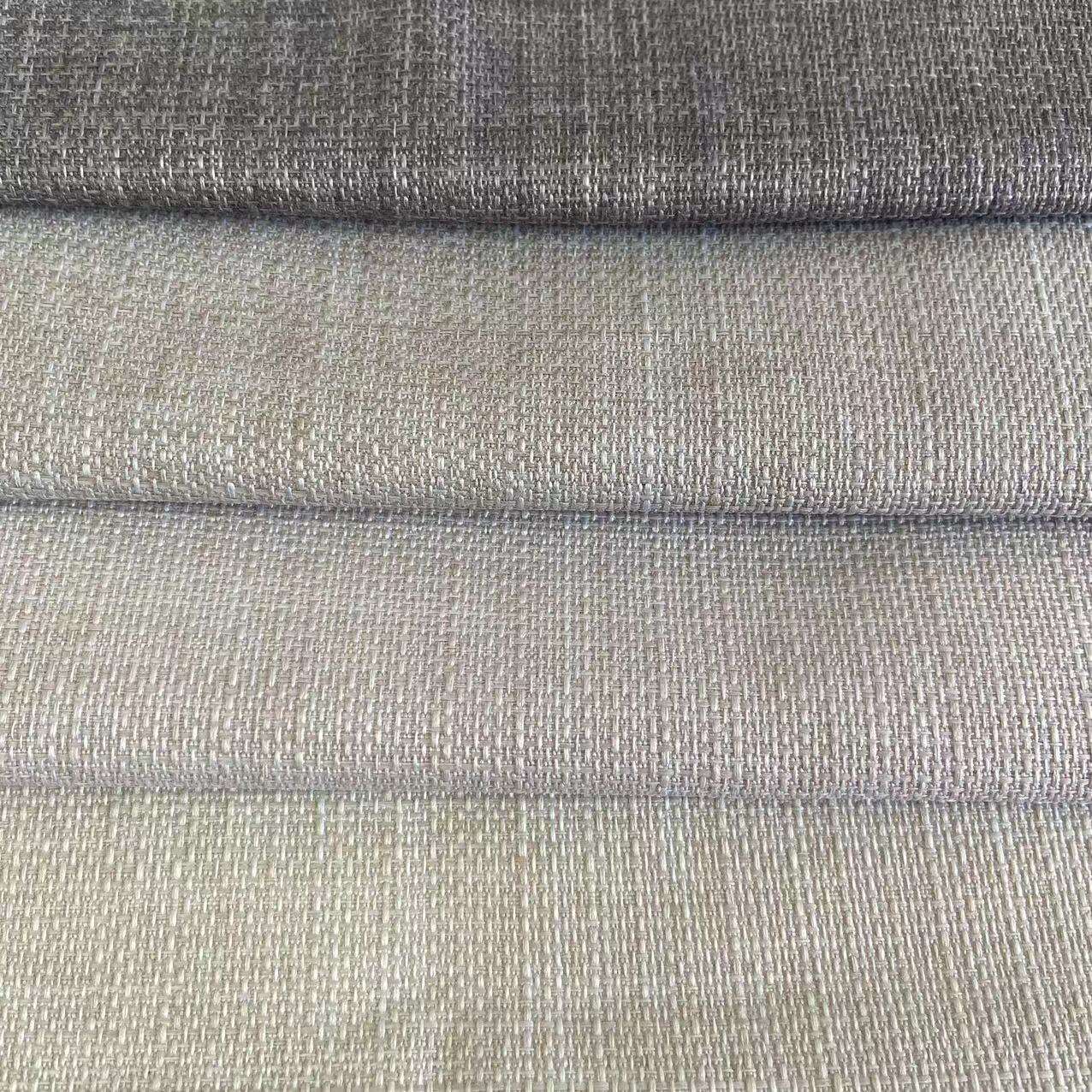 Heavy Duty textured linen Luxury design home textile fabrics manufacture