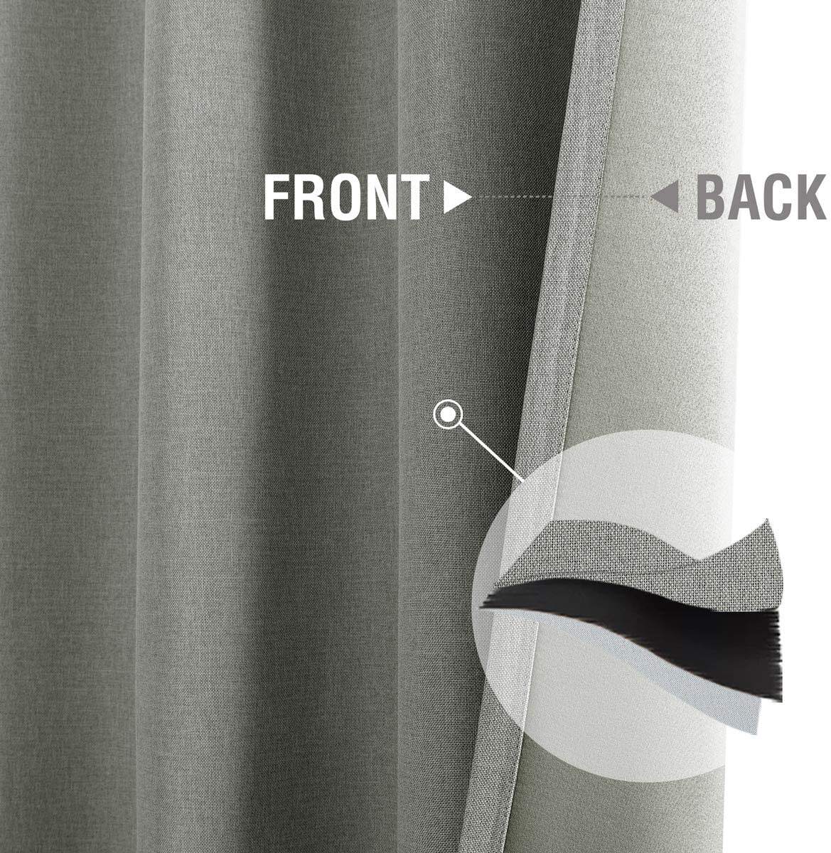 New arrival ready made curtain pinch pleat Blackout Curtains Fabric details