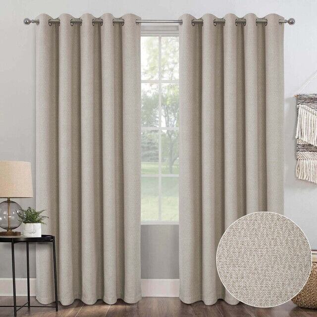 Polyester Thickened Full Blackout Heat Insulating Blackout Curtain Fabric supplier