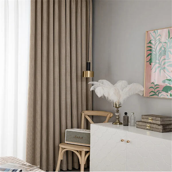 Erleben Sie die Vorteile von Faux-Linen-Dunkelheitsvorhängen