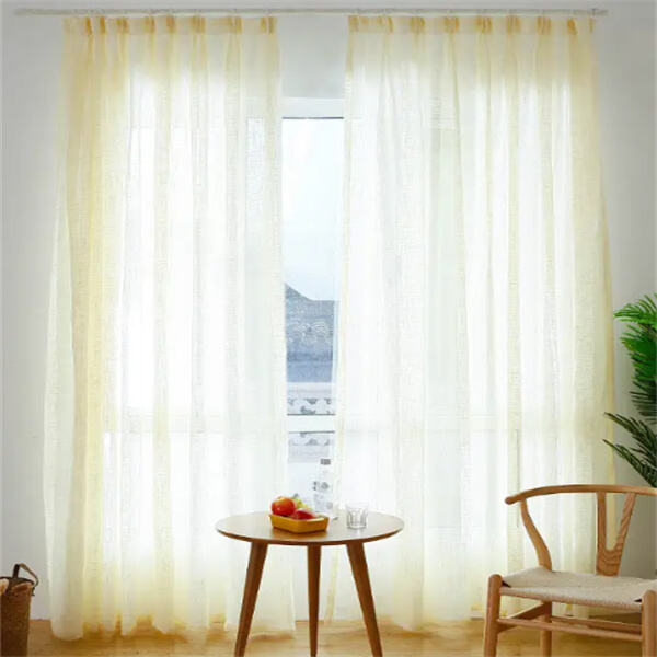 Trasforma Qualsiasi Stanza con l'Eleganza Leggera delle Tende di Voile Bianco
