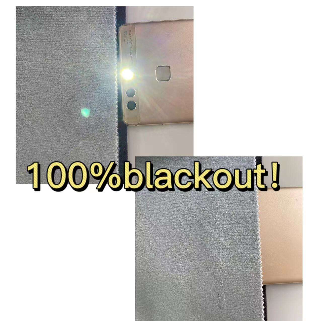 Baby face velvet outlook 100%blackout curtain fabric and materials with high quality supplier