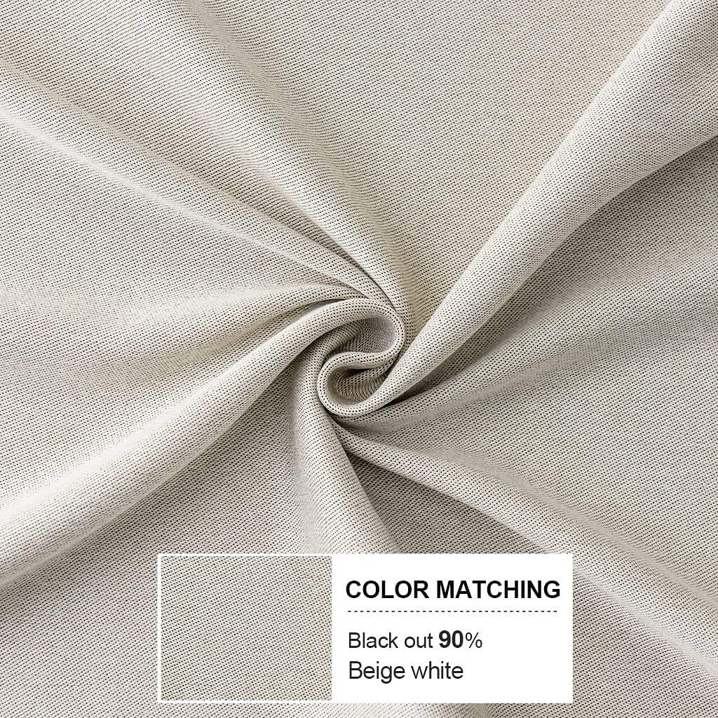 New arrival ready made curtain pinch pleat Blackout Curtains Fabric details