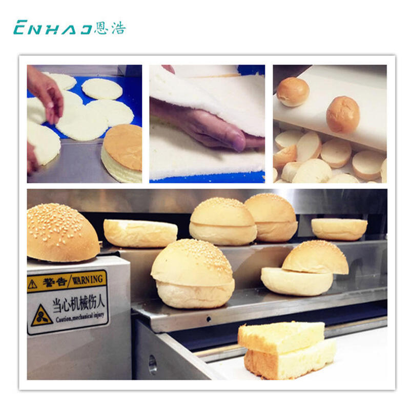 Electric Bread Slicing Cutting And Cream Filling Making Machine For French Baguette And Other Bread Products