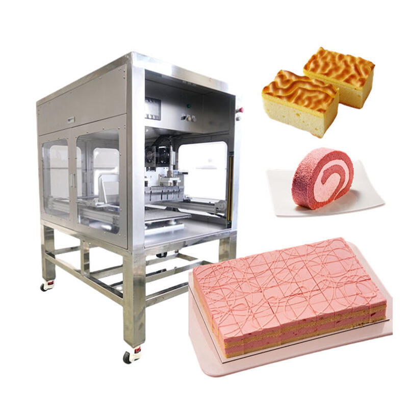 Factory Wholesale 304 Stainless Automatic Multifunctional Mousses Cake Cutter Ultrasonic Cake Cutting Machine