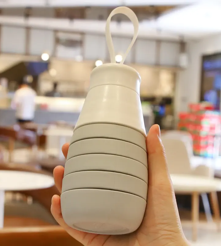 Travel-Friendly Fold Up Water Bottle by KEAN