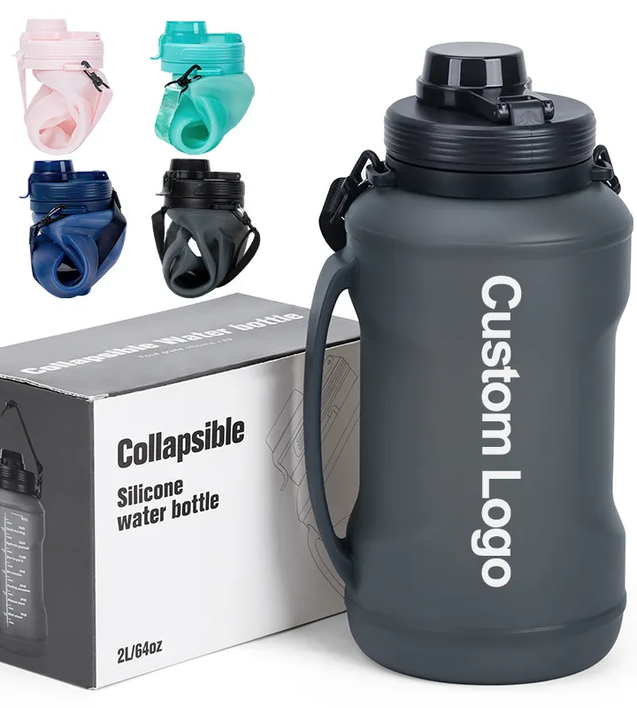 Hydration as Needed: Water Bottle that Can be Folded in Different Ways