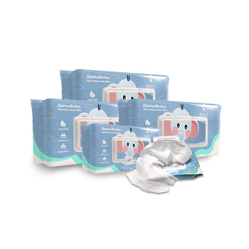 Domebobe Customizable Baby Wipes Spunlace Skin Care Wipe For Household Use Pack Type