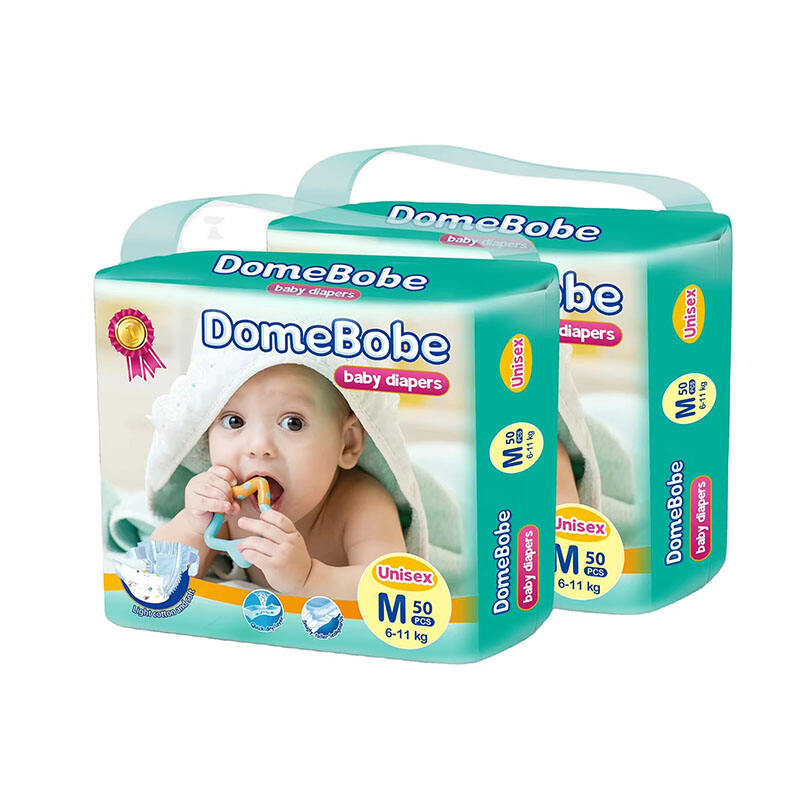 Custom Label Disposable Baby Diaper Soft Breathable Fluff Diapers