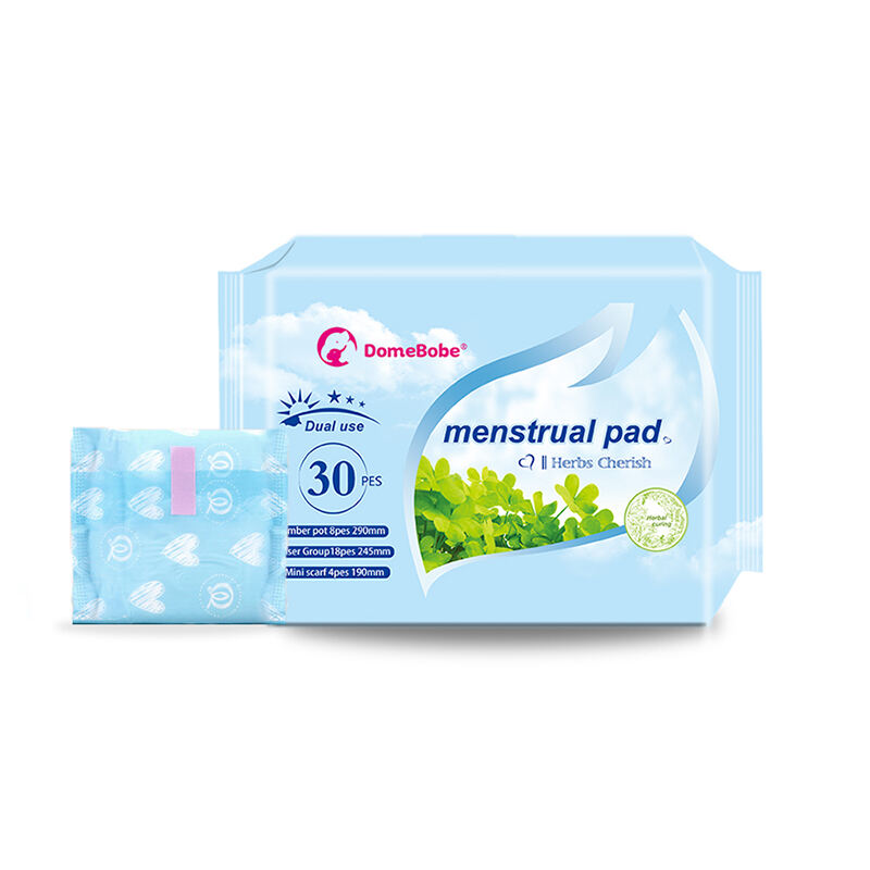 Private Label Wholesale Organic Sanitary Pads For Heavy Flow Biodegradable Machines