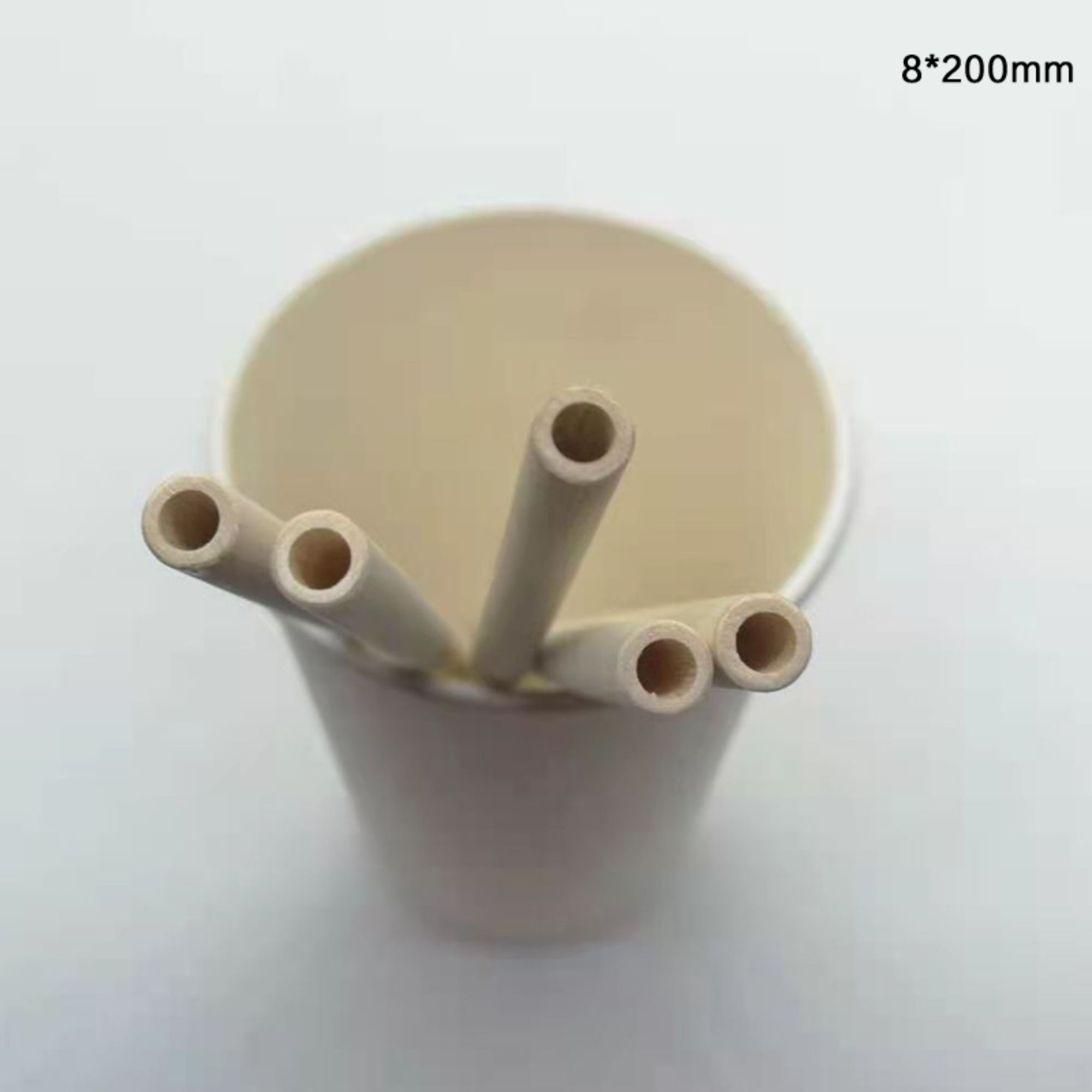 Wooden straw