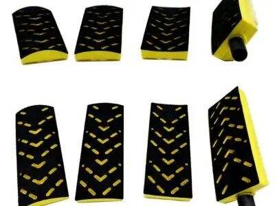 How to verify abrasive adhesion strength on a commercial Hand Sanding Block