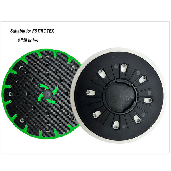 Say goodbye to tedious sanding with Velcro pads