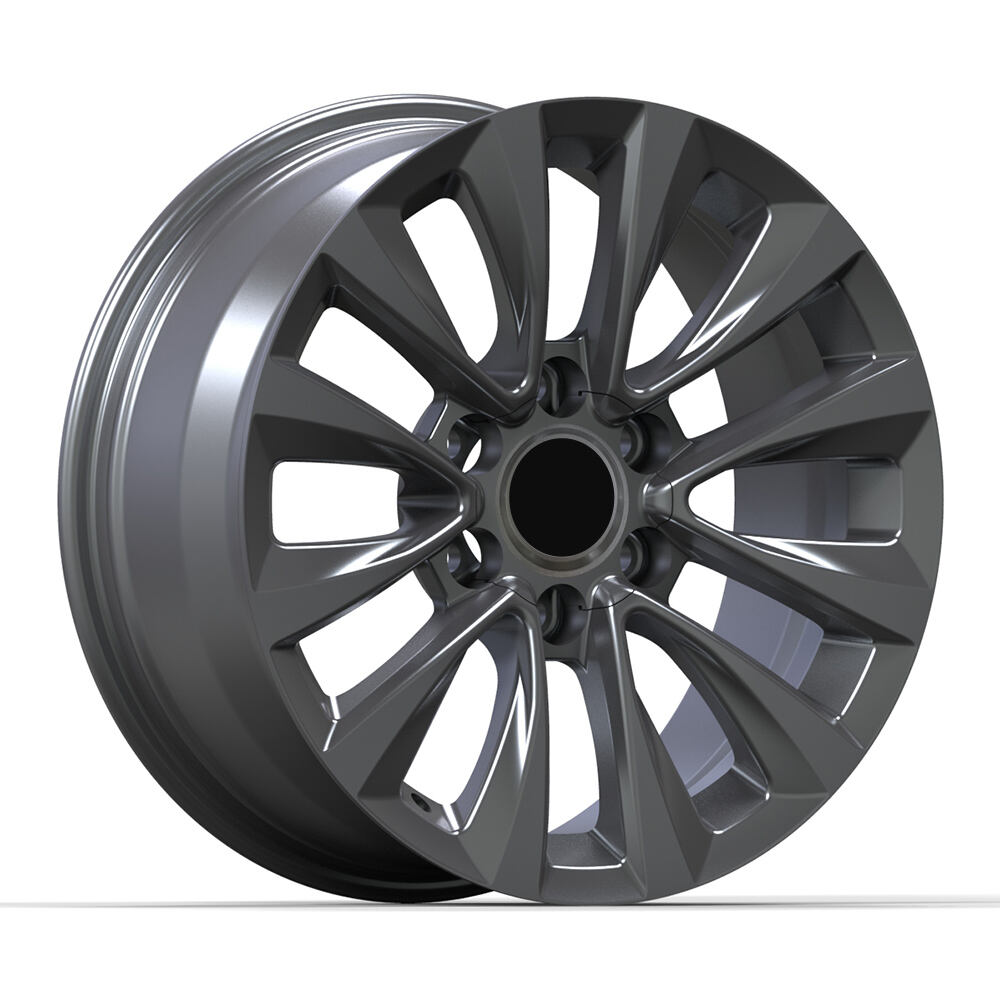 Custom Dark Gun Gray Forged Car Alloy Wheels Monoblock 18 Inch 6x139.7 Forged Wheel Rims for Lexus GX460 2010 manufacture