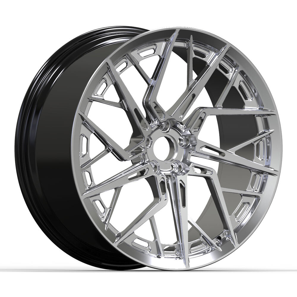 Factory Custom Monoblock Forged Wheels Diameter 15-24 Inch Forged Alloy Wheels Rims for Audi E-TRON supplier