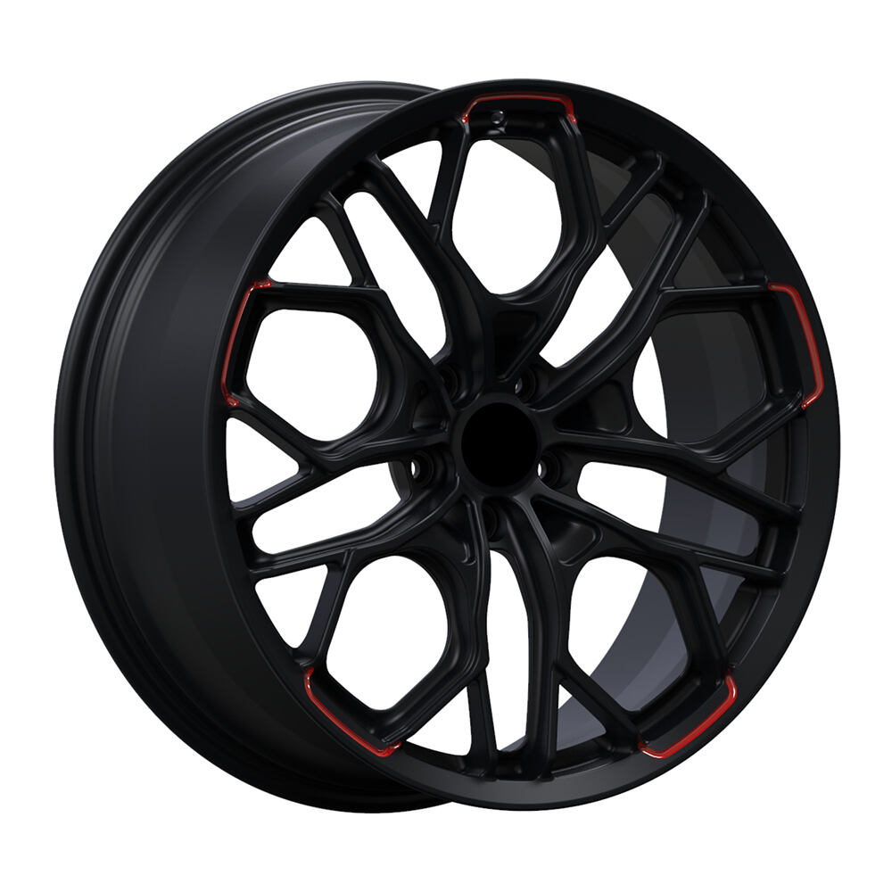 17 18 19 20 21 22 23 24Inch Custom Passenger Car Alloy Rims R21 5x120 62.5 Monoblock Forged Wheel for Nio ES6 manufacture