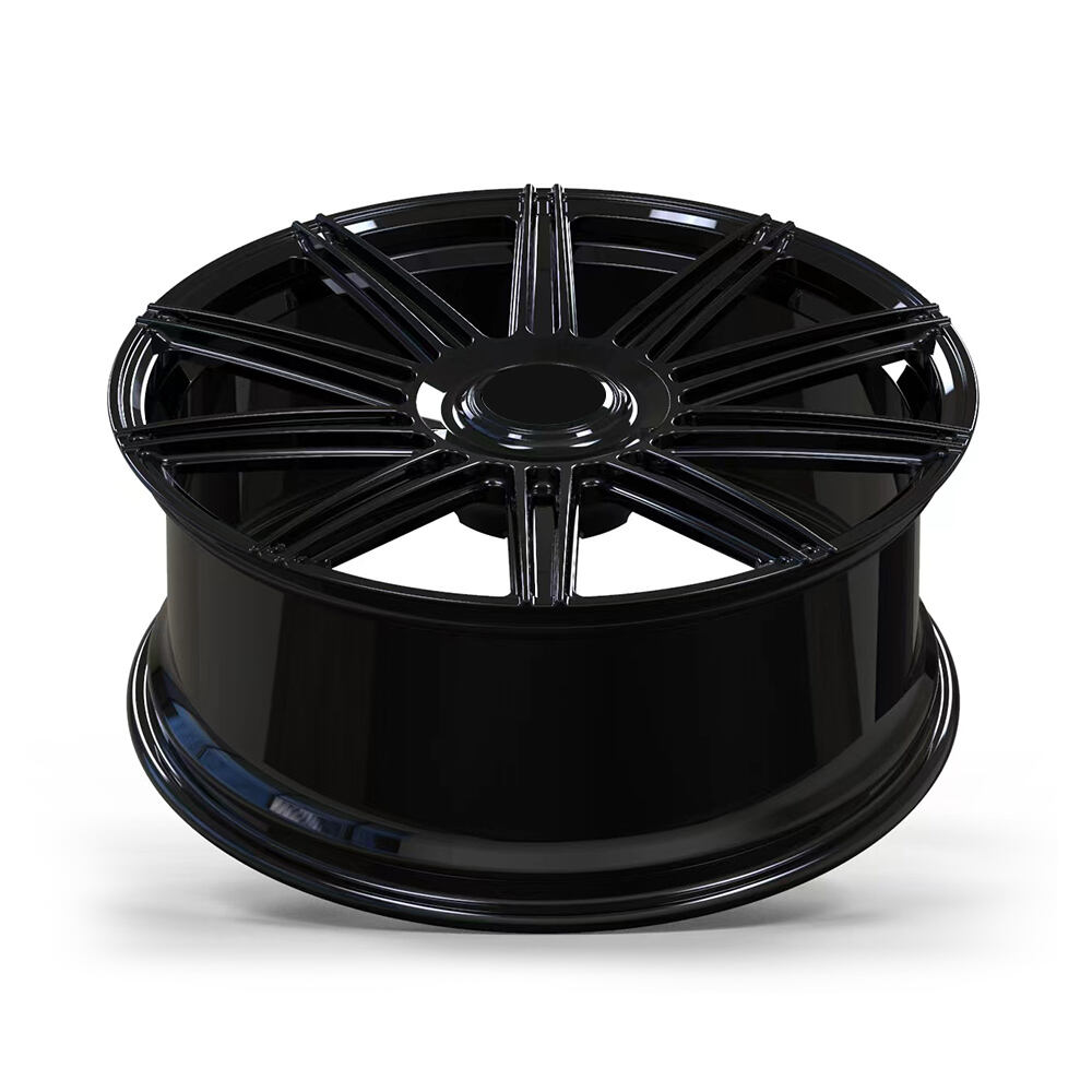 Custom Forged Wheels Rim 17/18/19/20/21/22/23 Monoblock Forged Rims Bright Black 23Inch 5x120 for Range Rover factory