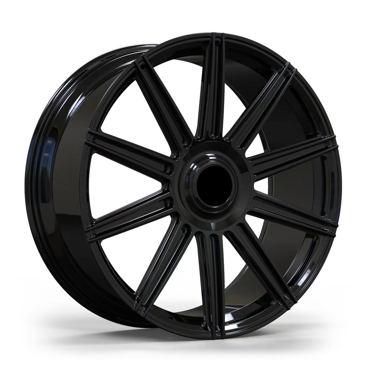 Custom Forged Wheels Rim 17/18/19/20/21/22/23 Monoblock Forged Rims Bright Black 23Inch 5x120 for Range Rover factory