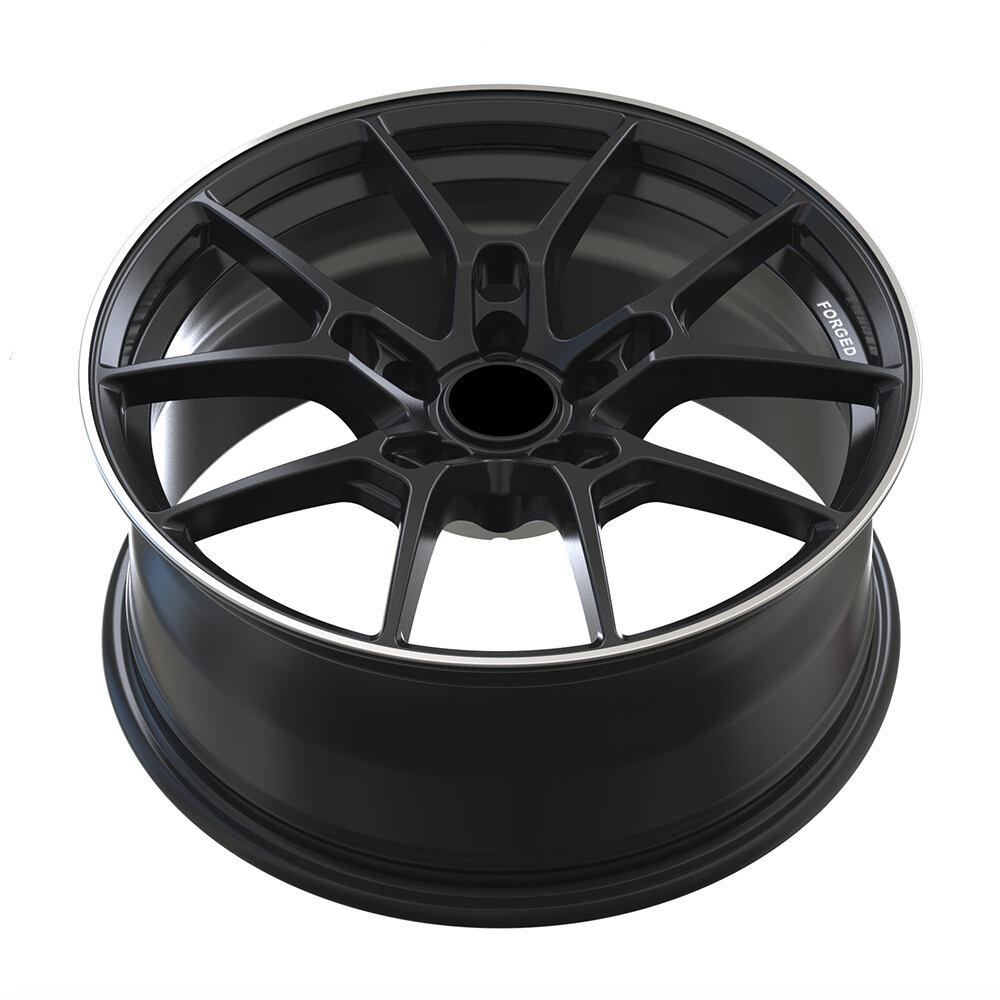 Custom Monoblock Forged Wheel 8Jx18 18Inch Et33 5*114.3 5 Spoke Car Wheels Aluminum Alloy Wheel Rims for Toyota Izoa factory