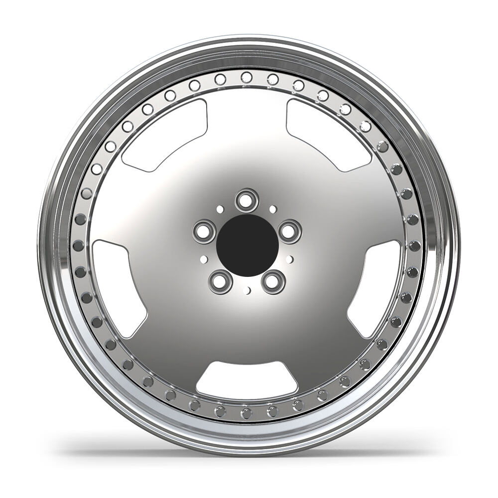 15 16 17 18 19 Alloy Wheel Rim 2-Pieces Aluminum Alloy Passenger Car Wheels 19 Inch 5x112 for Mercedes Benz manufacture