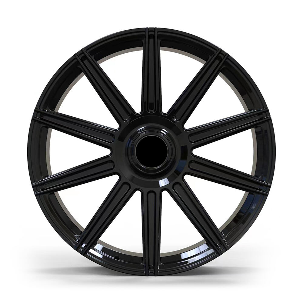 Custom Forged Wheels Rim 17/18/19/20/21/22/23 Monoblock Forged Rims Bright Black 23Inch 5x120 for Range Rover supplier