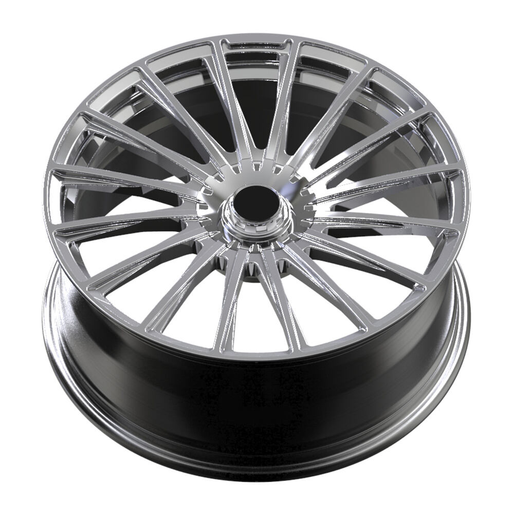 High Quality Polished Custom Forged Wheels 20 Inch 5x112 Monoblock Multi Spoke Rims for Mercedes Benz factory