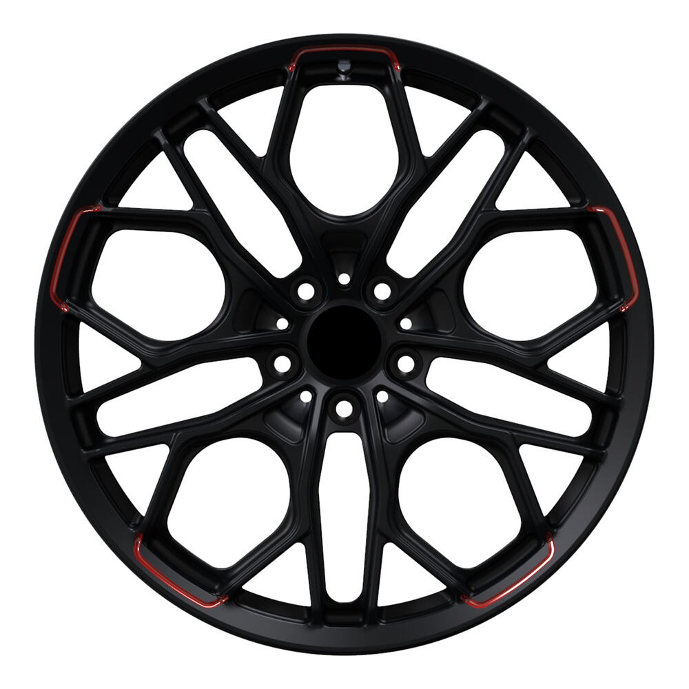 17 18 19 20 21 22 23 24Inch Custom Passenger Car Alloy Rims R21 5x120 62.5 Monoblock Forged Wheel for Nio ES6 supplier