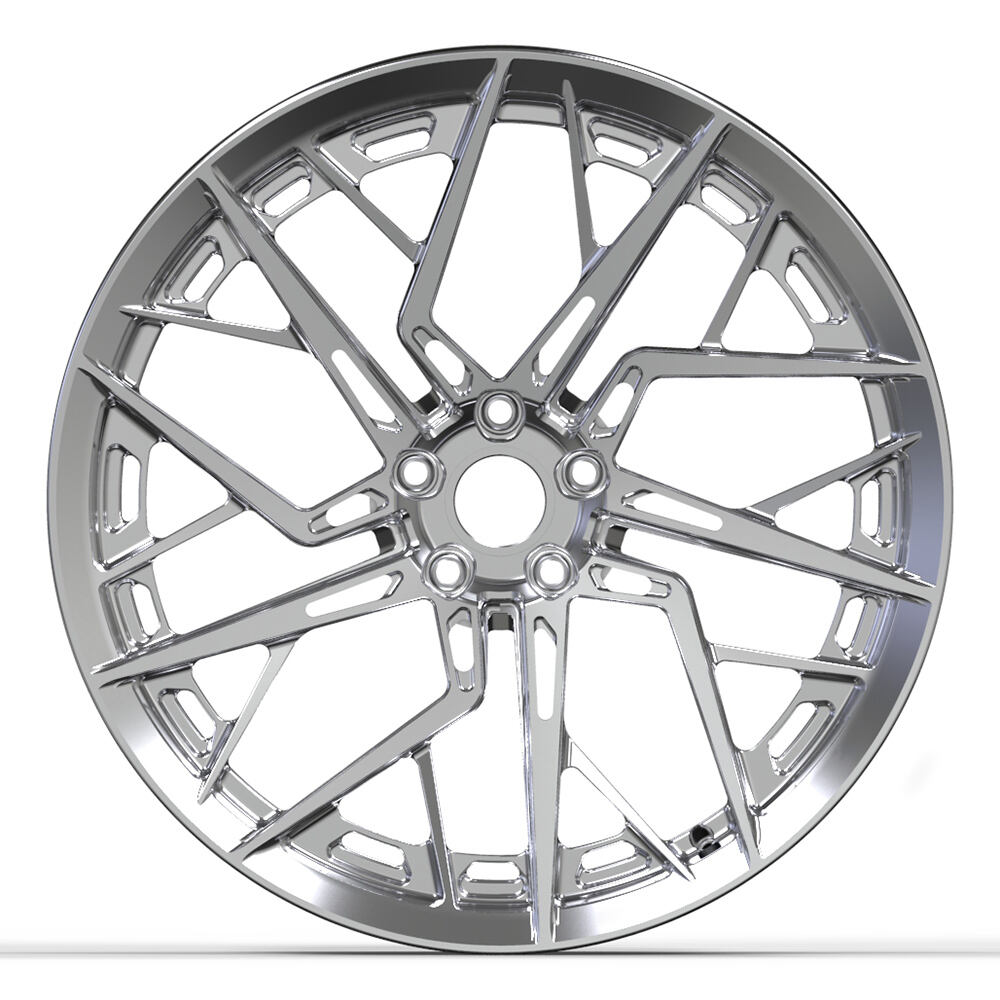 Factory Custom Monoblock Forged Wheels Diameter 15-24 Inch Forged Alloy Wheels Rims for Audi E-TRON factory