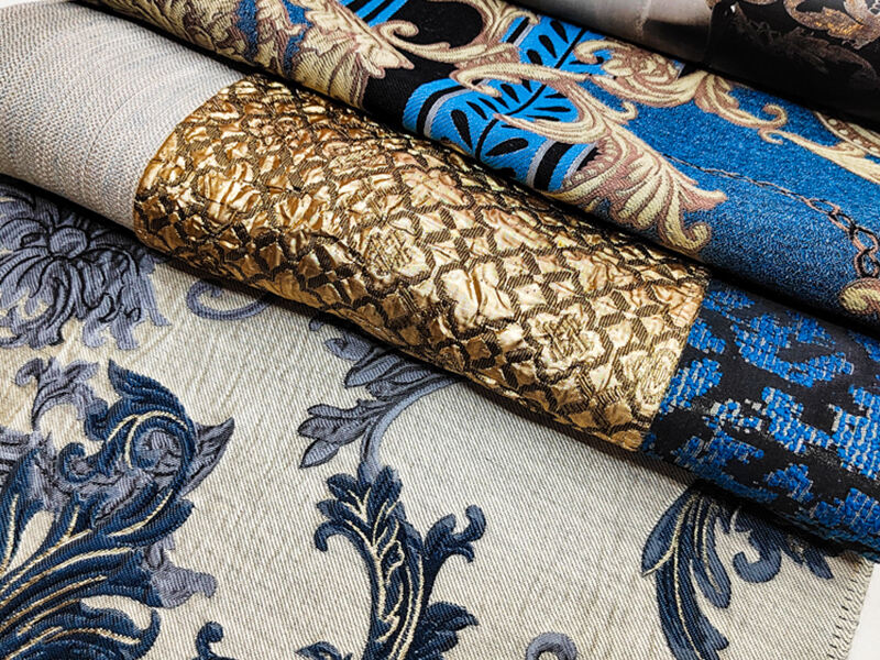 Lustrous Threads of Opulence The Designer Choice Luxury Jacquard Fabric Collection