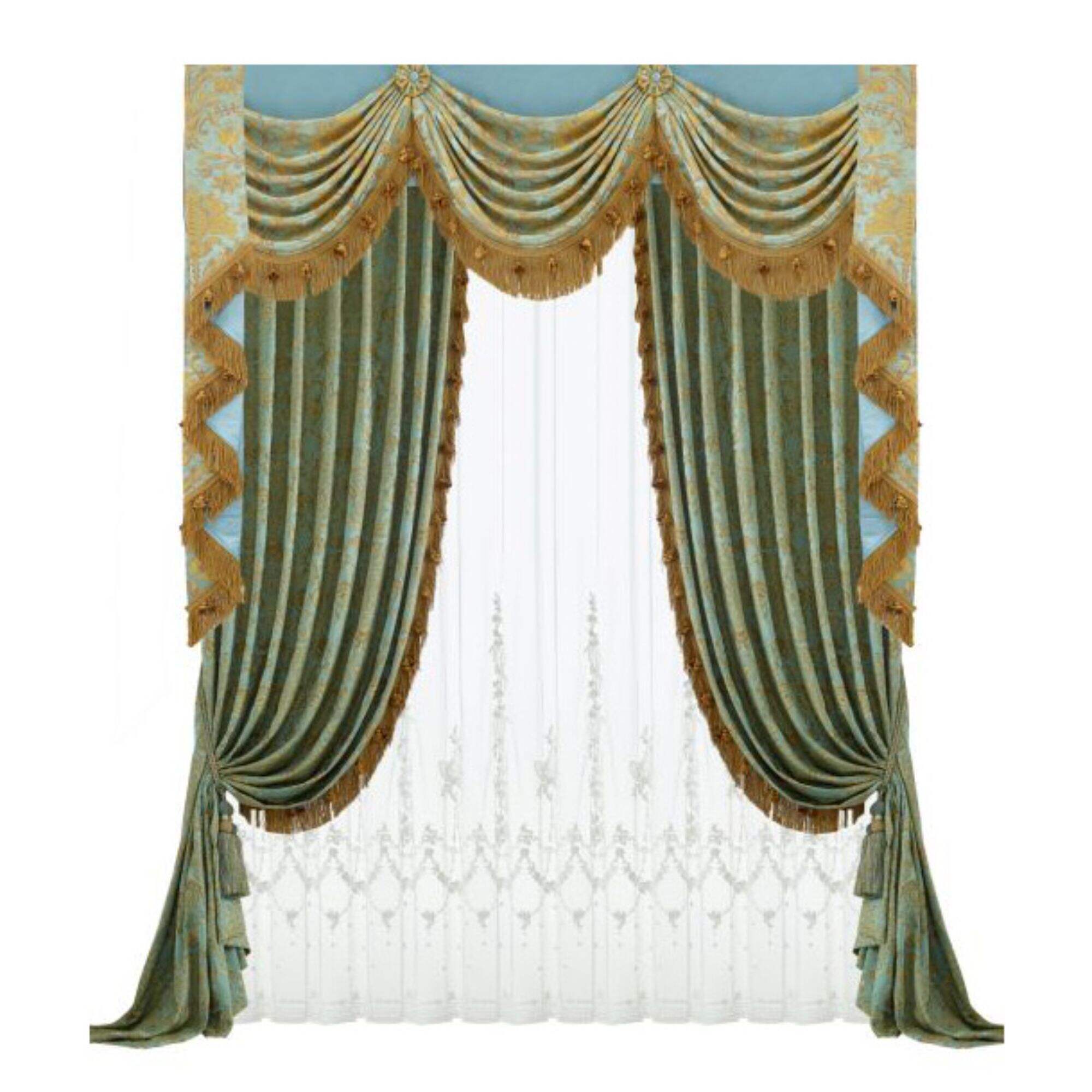 Elegant Damask Textile & Drapes | Сапаттуу Дамаск материалы кездеме