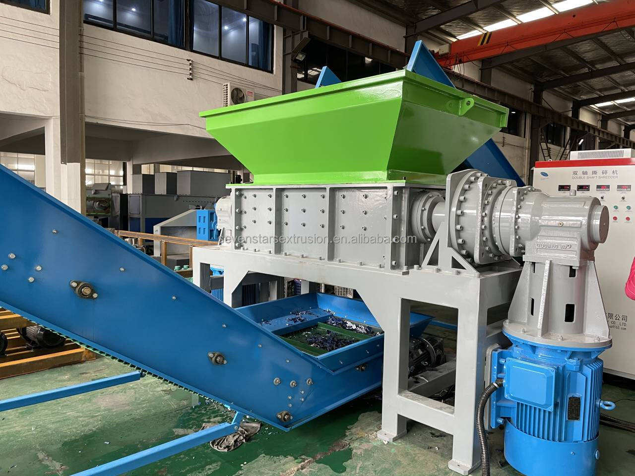 Sevenstars Double Wall Corrugated Pipe Extrusion Production Line Drain-pipe Making Machine details