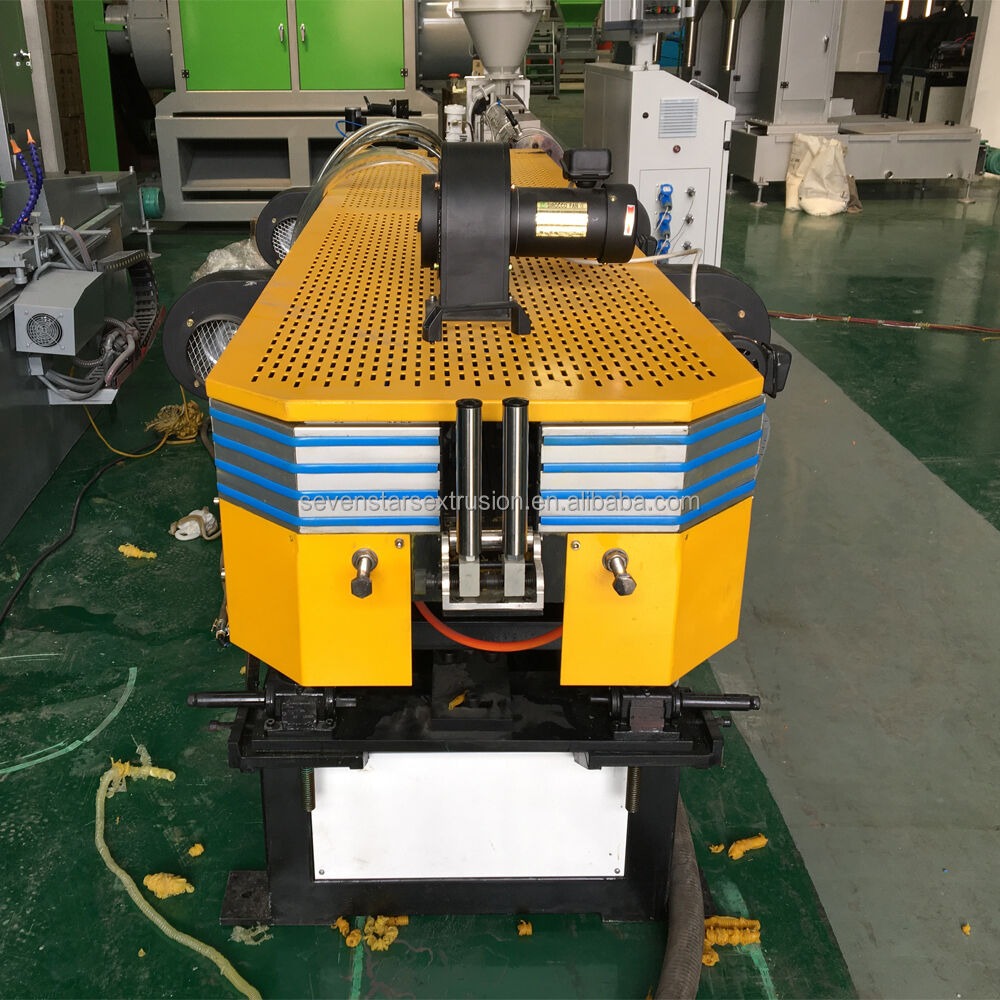 Plastic PVC PP PE PA Electric Sheath Corrugated Hose Making Machine supplier