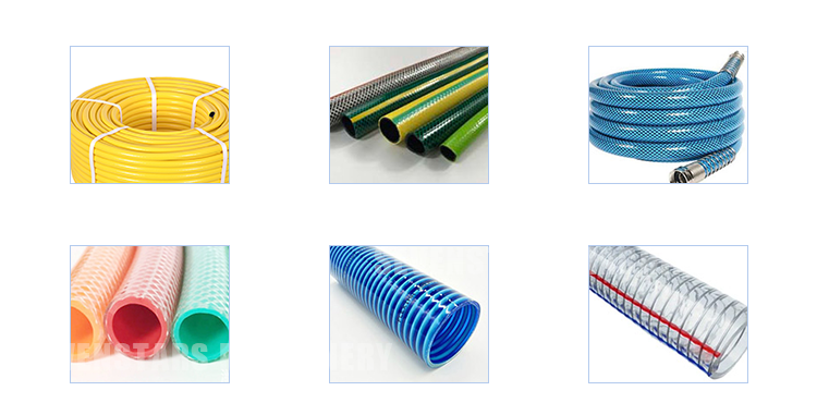 Sevenstars Steel Wire Hose Garden Pipe Reinforced Pipe Frost Resistant PVC Pipe Extrusion Line supplier