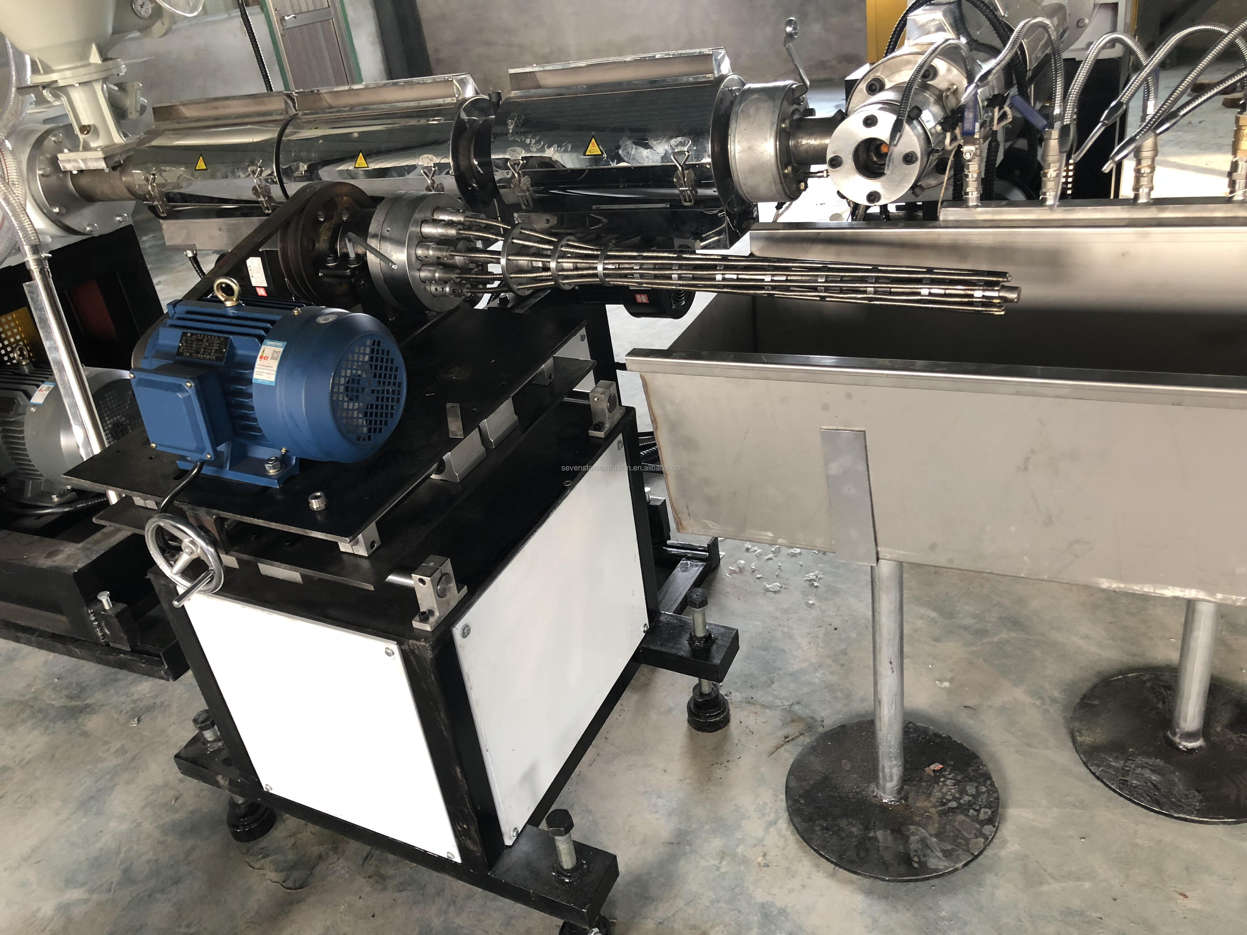 PVC Spiral Hose Pipe Making Machine Manufacturing Plan with Small Extruder Machine factory