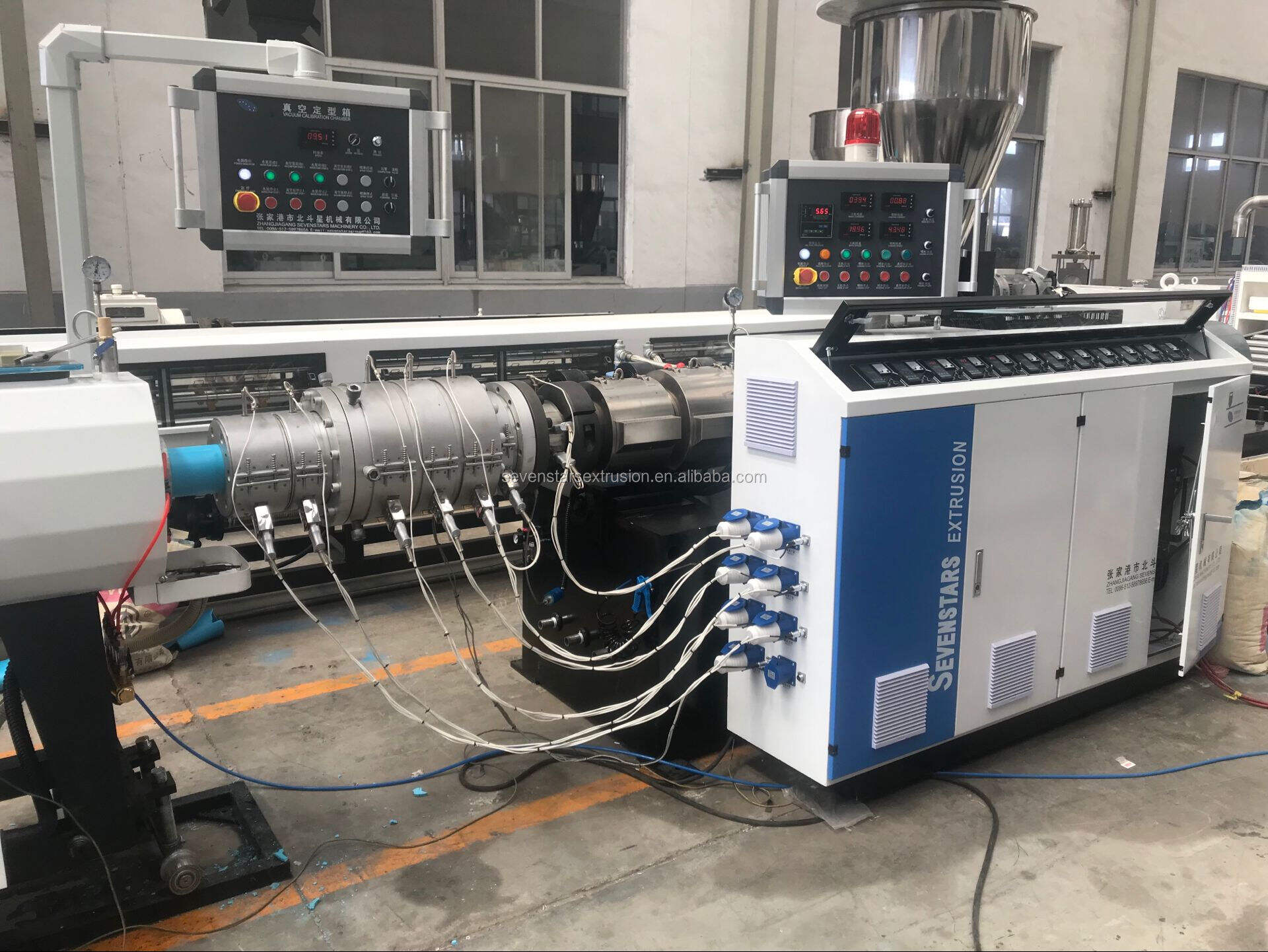 Sevenstars Factory Price PVC Water Conduit Pipe Extruder Making Machine Production Line supplier